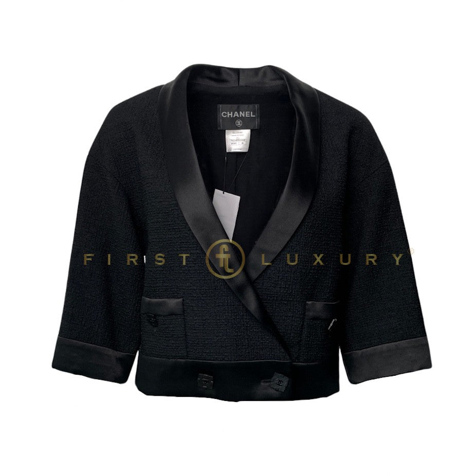 Tweed Jacket - Black (36)