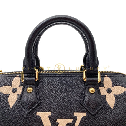 Papillon BB Bag Embossed Monogram - Black / GHW