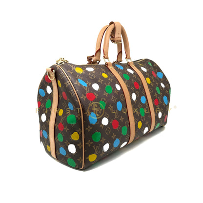 LV x Yayoi Kusama Keepall 45 Bag