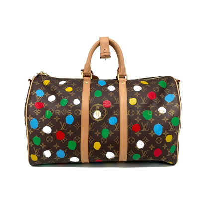 LV x Yayoi Kusama Keepall 45 Bag