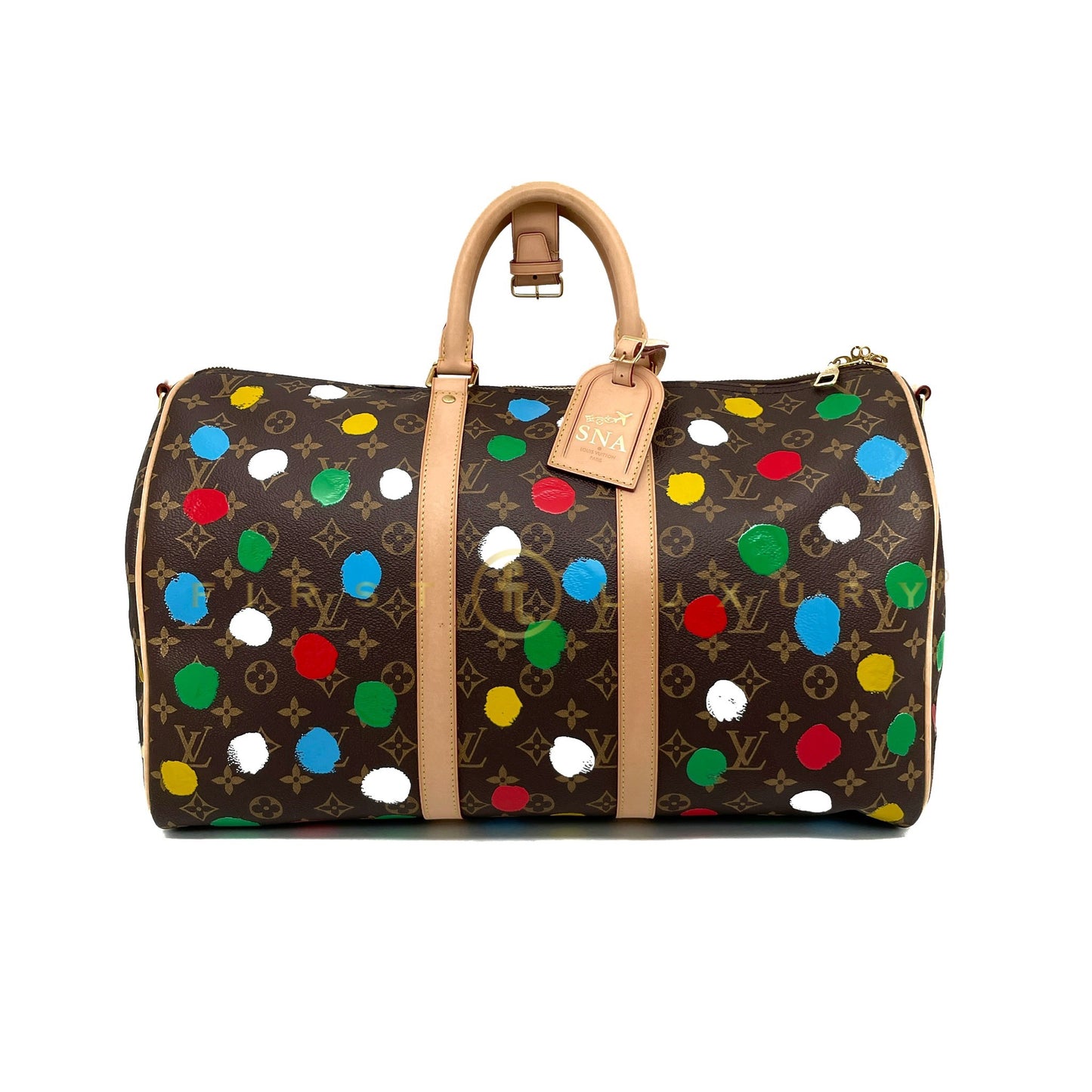 LV x Yayoi Kusama Keepall 45 Bag