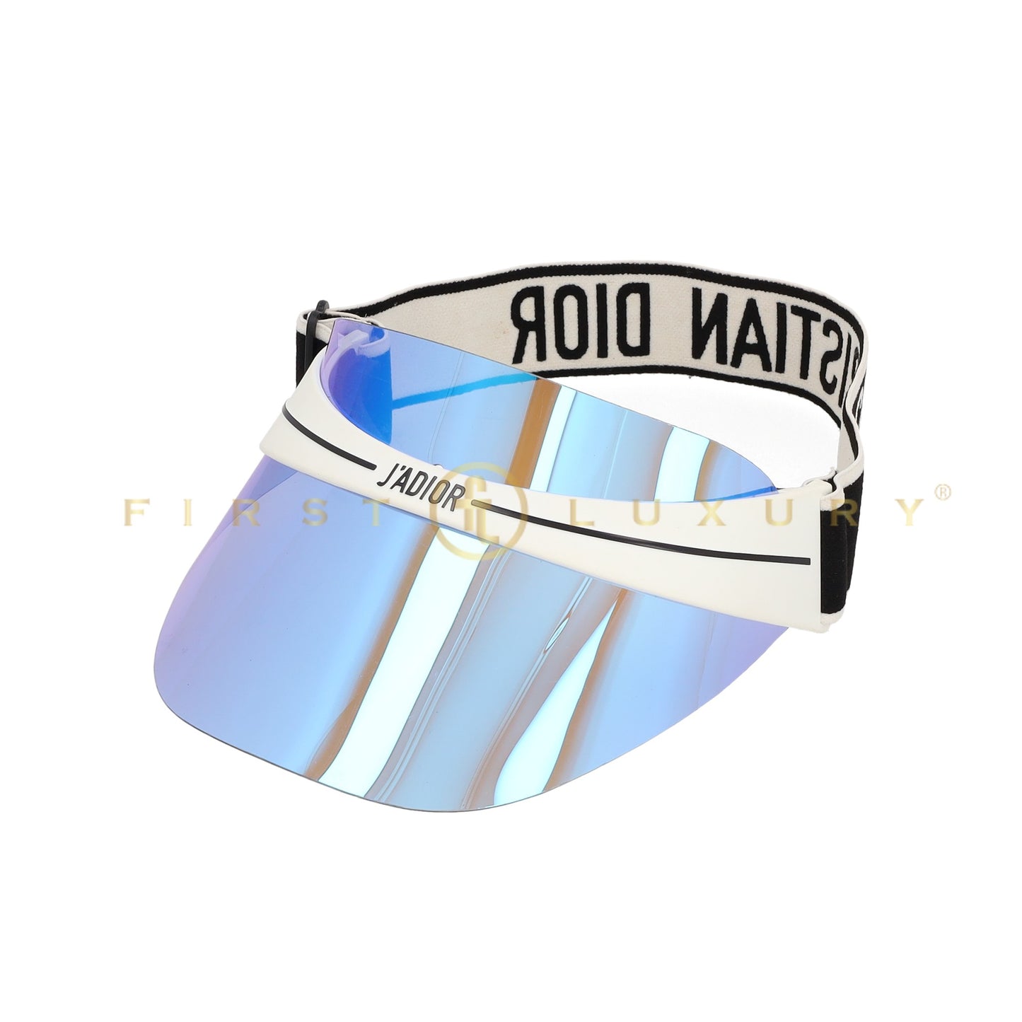 Club1 Sun Visor - Blue/Black/White