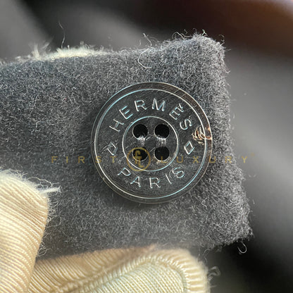 Cashmere Coat - Blue / Black (L)