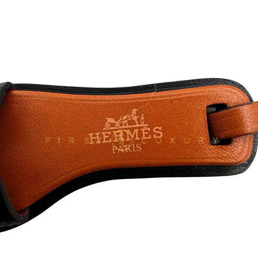 Oran Nano Bag Charm - Naturel/Noir