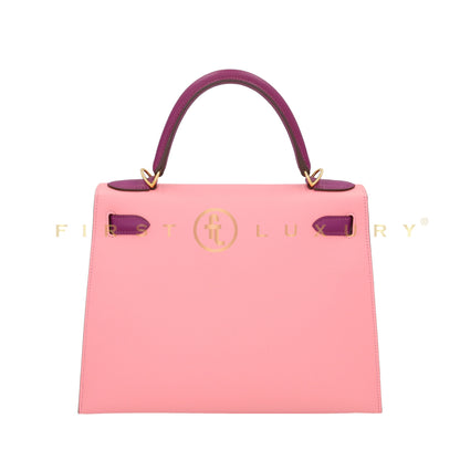 Kelly 28 HSS Rose Confetti / Anemone Epsom Sellier GHW