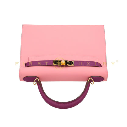 Kelly 28 HSS Rose Confetti / Anemone Epsom Sellier GHW