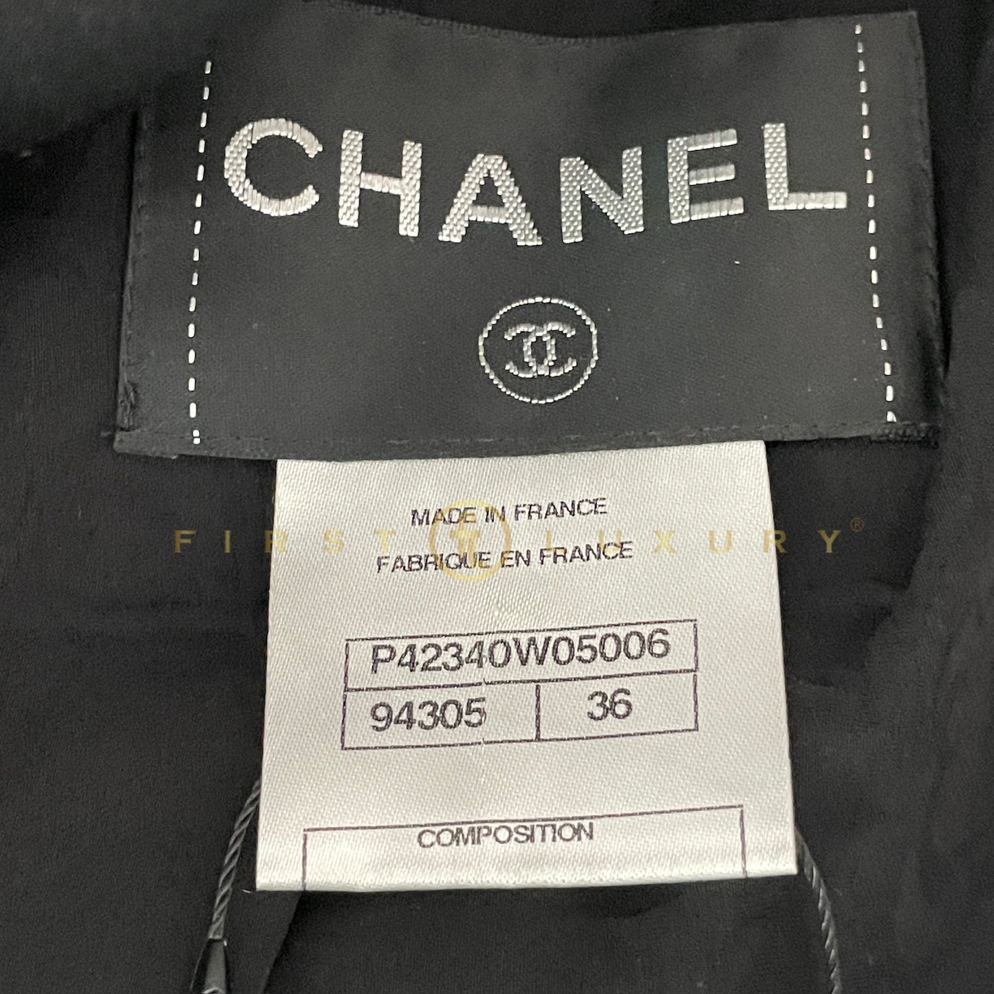 Tweed Jacket - Black (36)