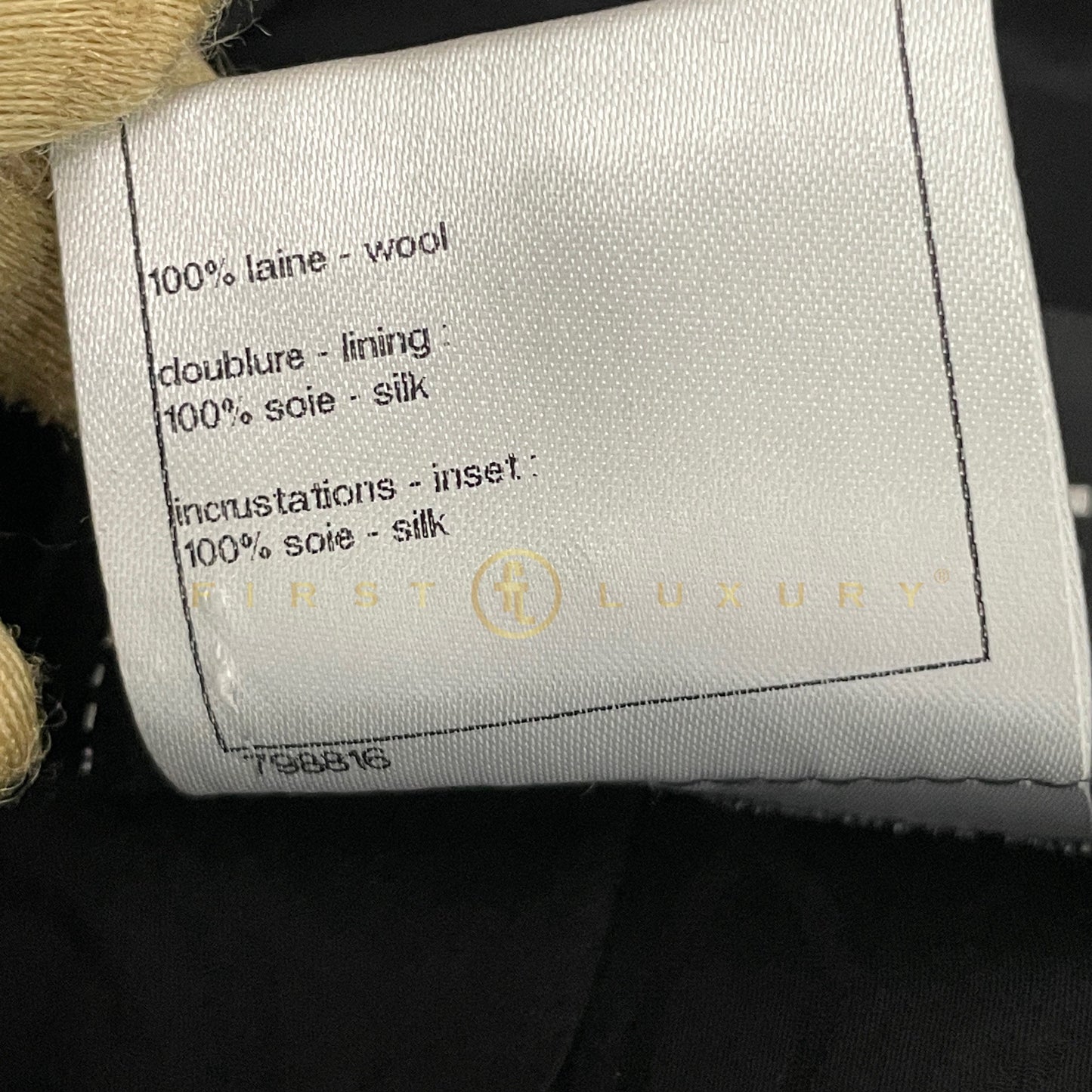 Tweed Jacket - Black (36)