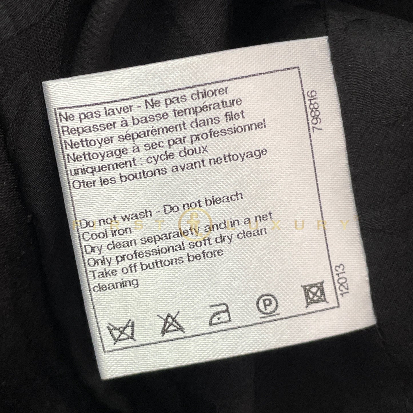 Tweed Jacket - Black (36)