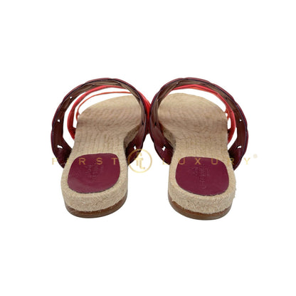 Gwen Espadrilles Nappa Sandal Multicolor Violet/Lilac/Orange ( EU 37 )