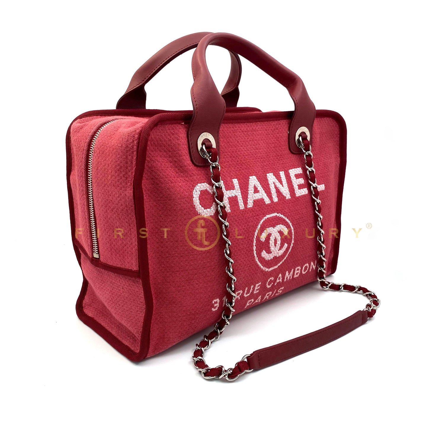 Deauville Bowling Bag - Rose / SHW